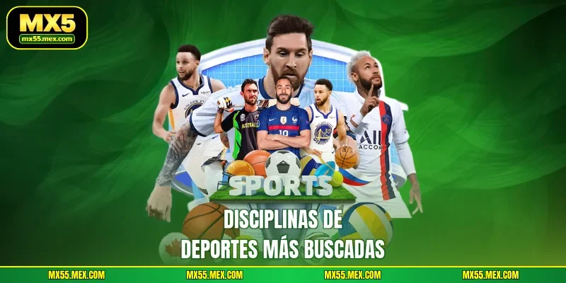 Disciplinas de Deportes más buscadas