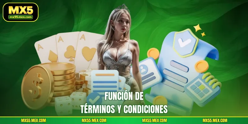 Función de términos y condiciones
