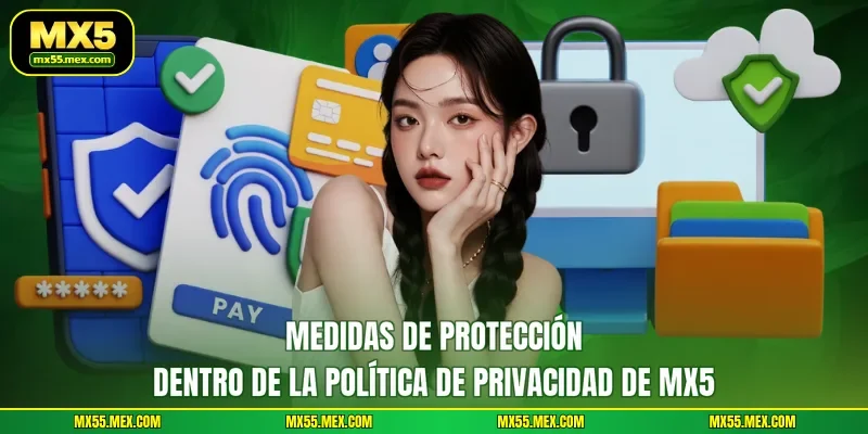 Medidas de protección dentro de la política de privacidad de MX5